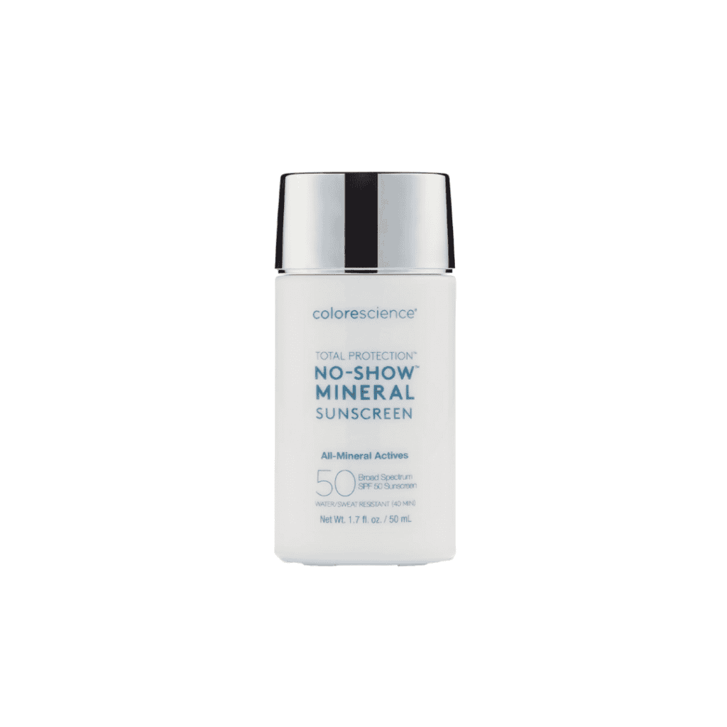 colorescience total protection no show mineral sunscreen spf 50
