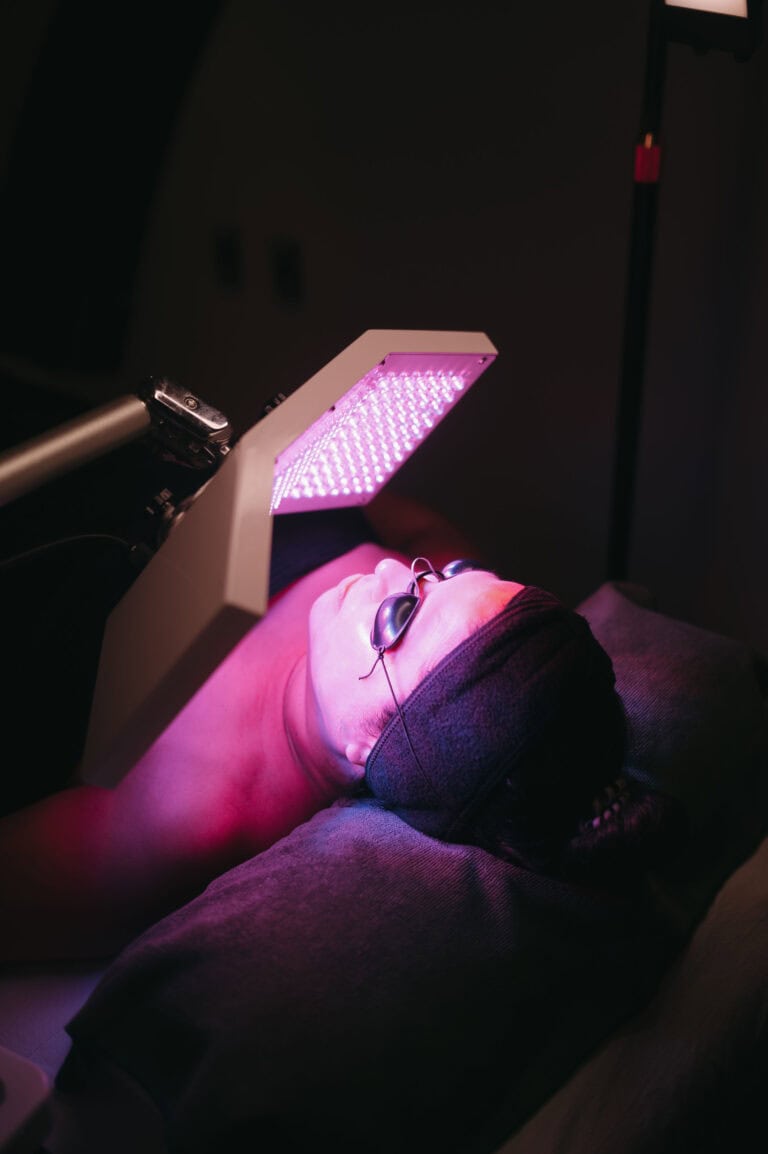 custom acne clearing facial