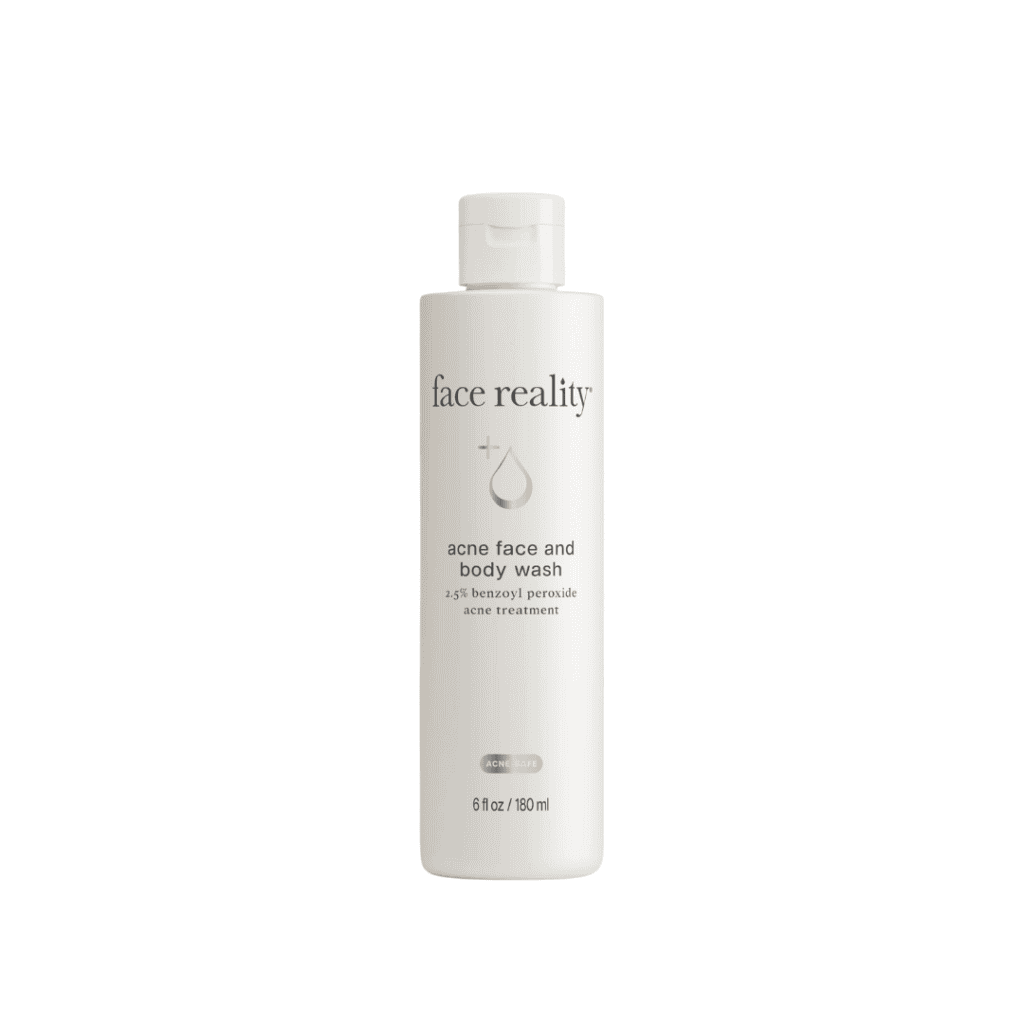 face reality acne face and body wash