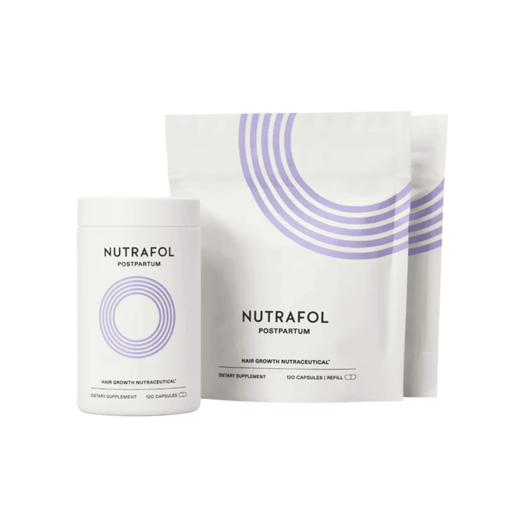Nutrafol postpartum hair growth supplements