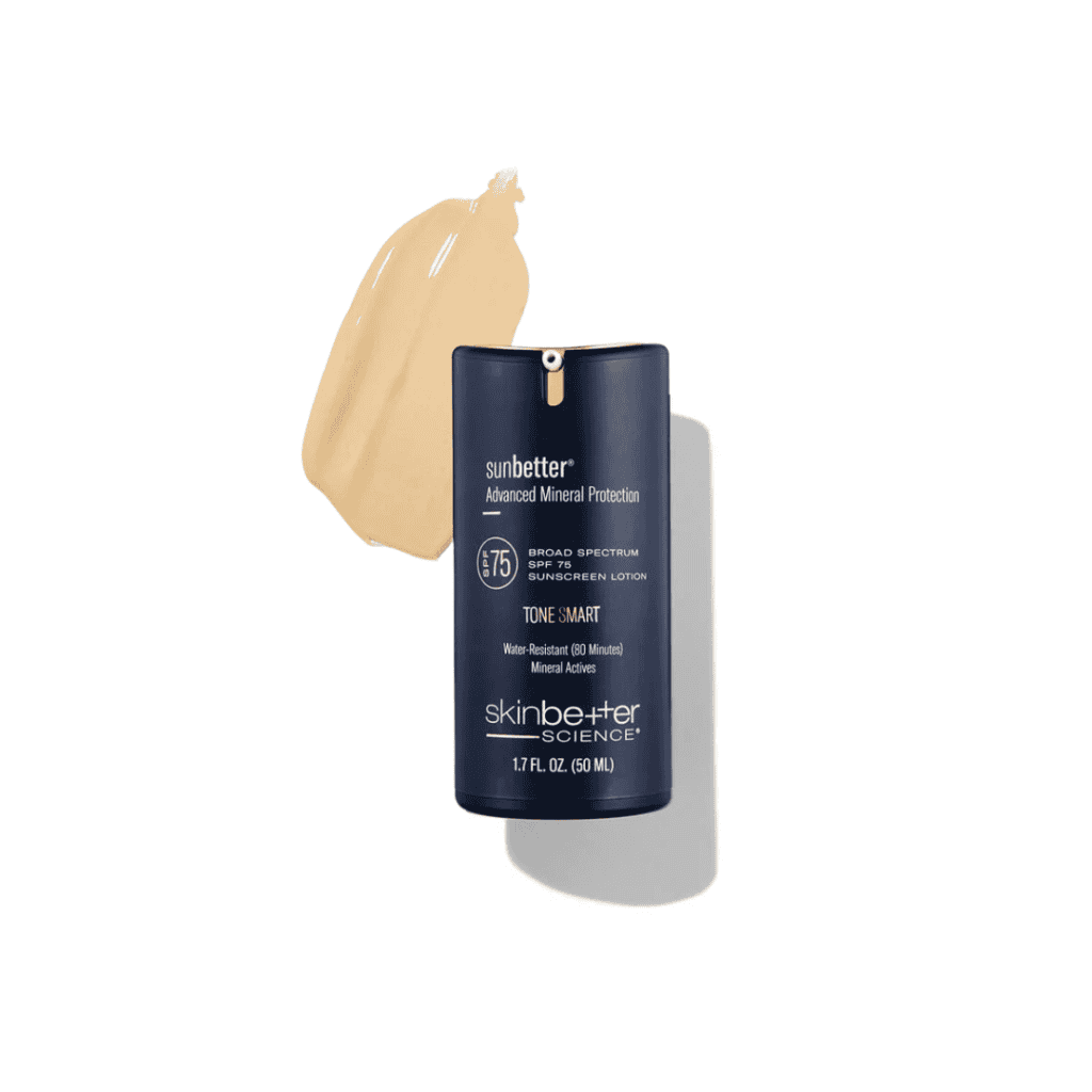 skinbetter sunbetter tone smart spf 75 sunscreen lotion