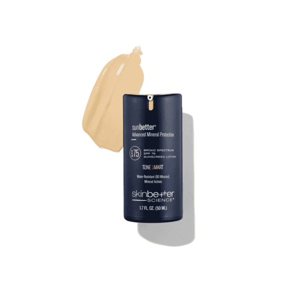 skinbetter sunbetter tone smart spf 75 sunscreen lotion